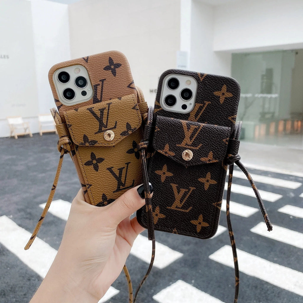 Lou Leather Chain iPhone Case