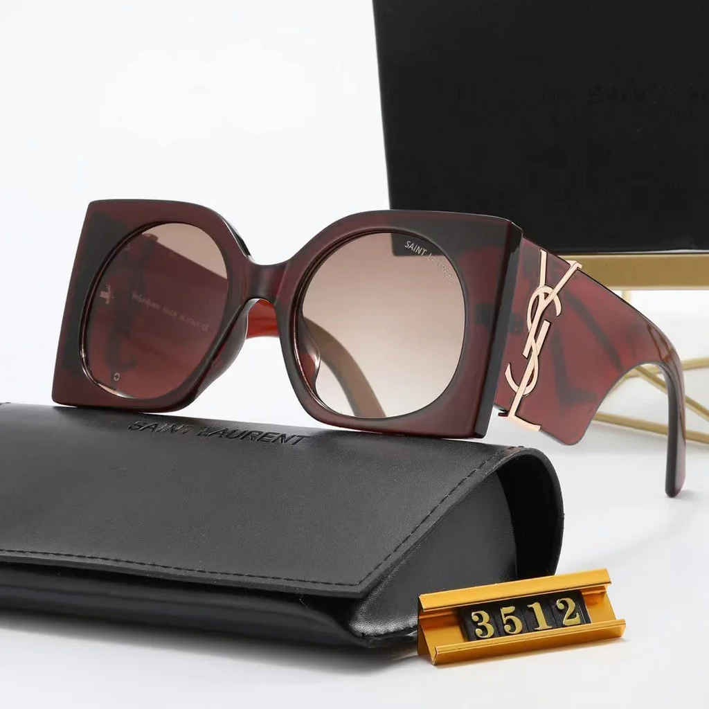 Retro large frame sunglasses 3512s