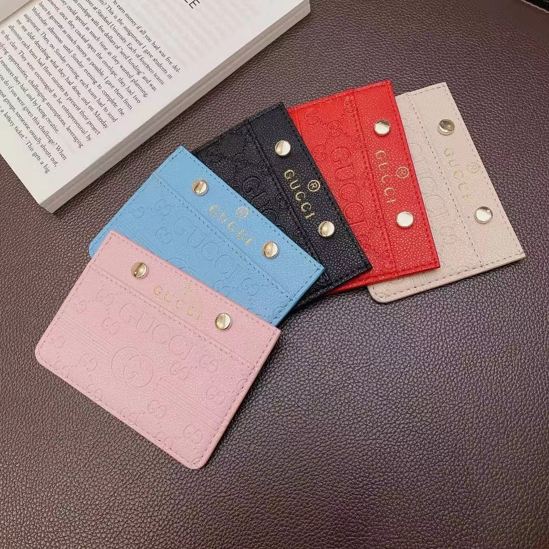Trendy Colorful Card Holder