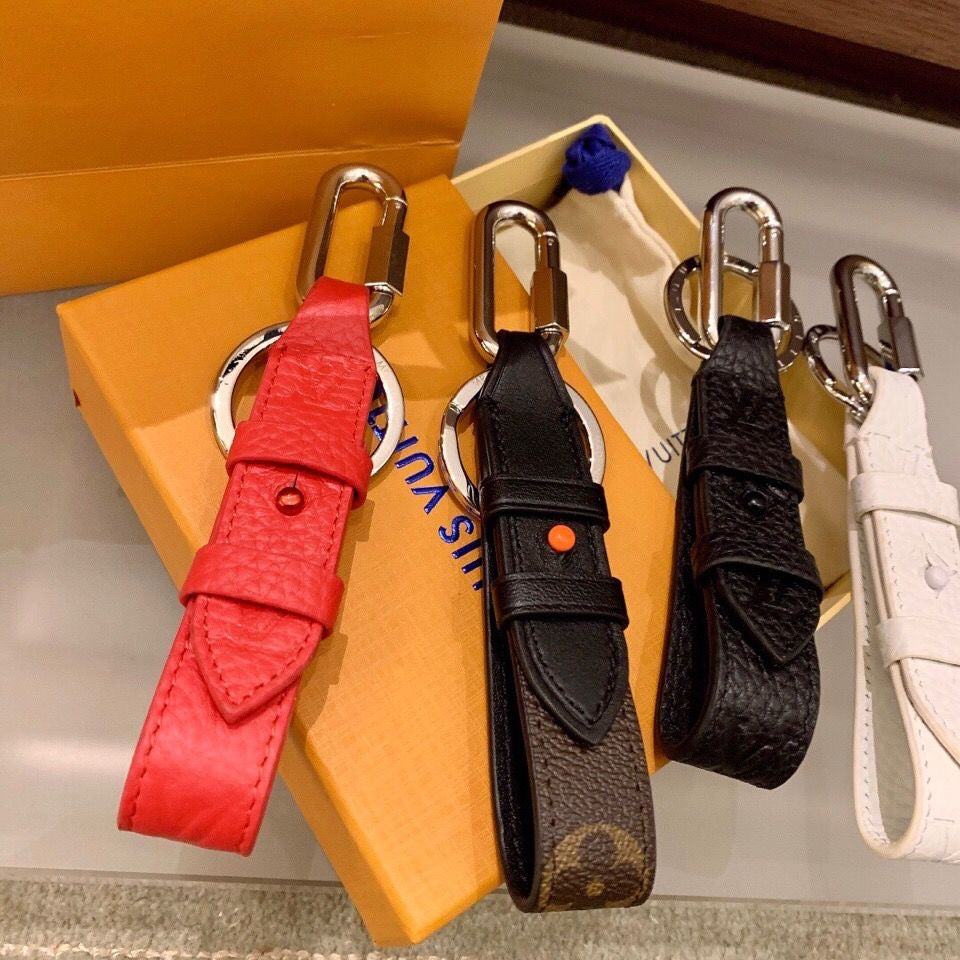 Splicing Leather Pendant