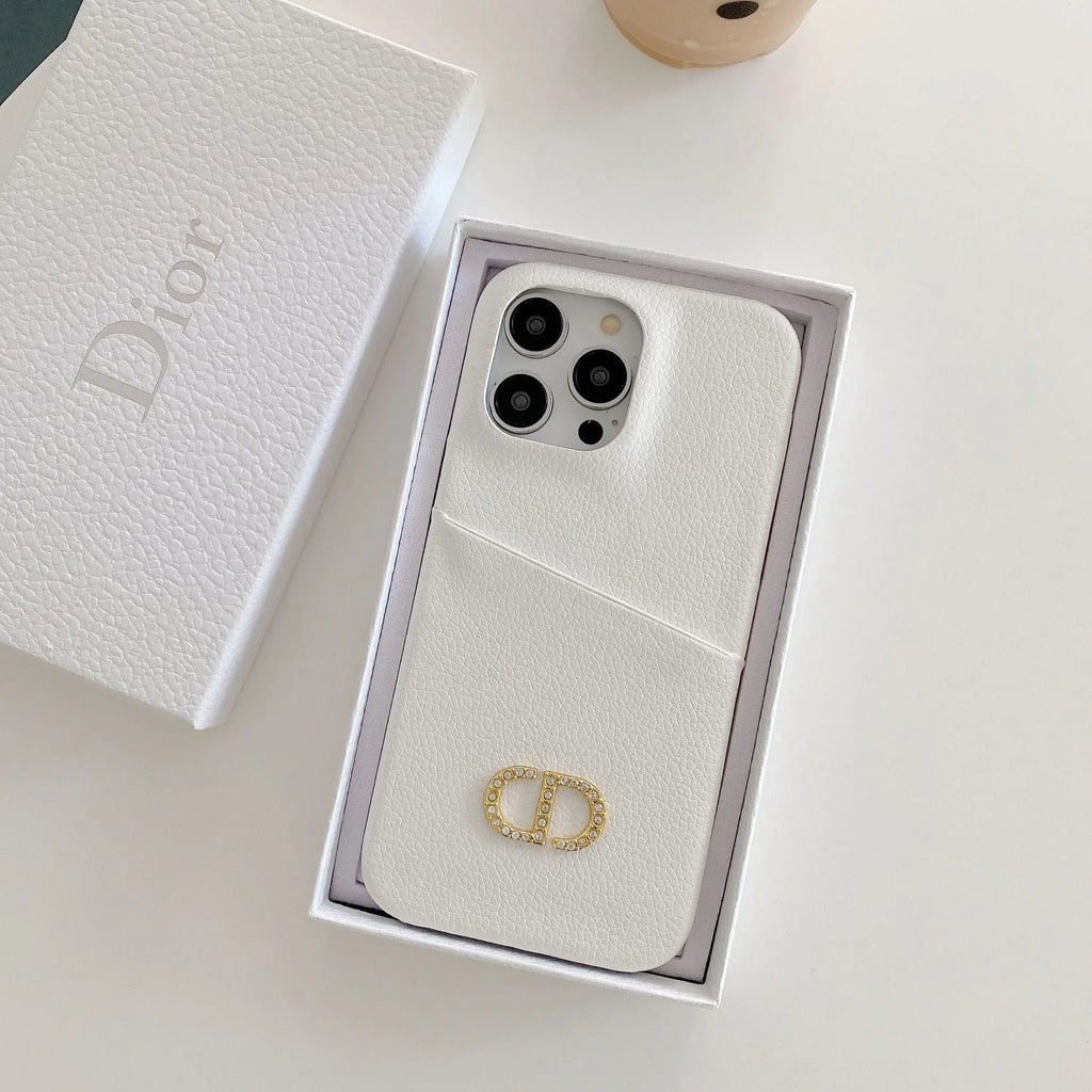 CD Leather iPhone Case