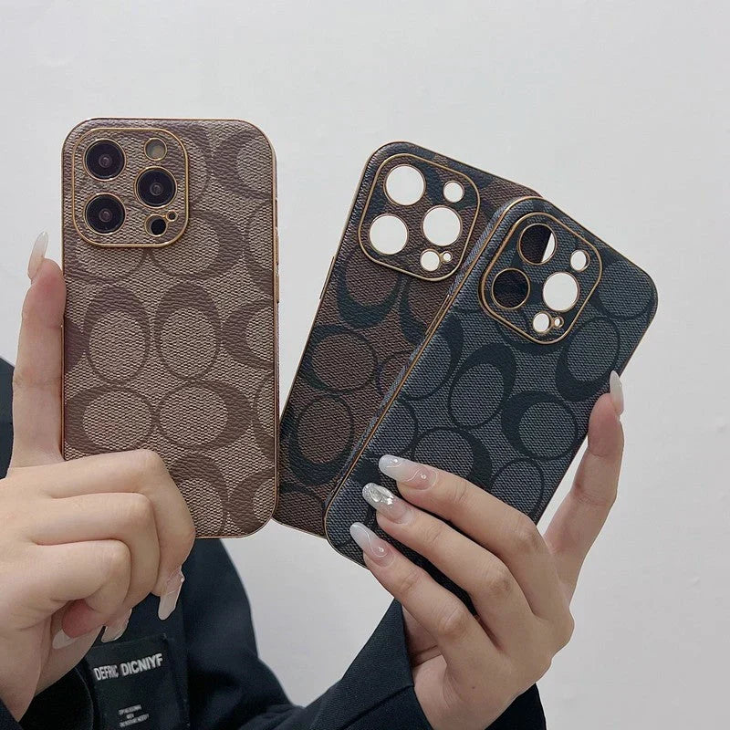 Coa Leather iPhone Case