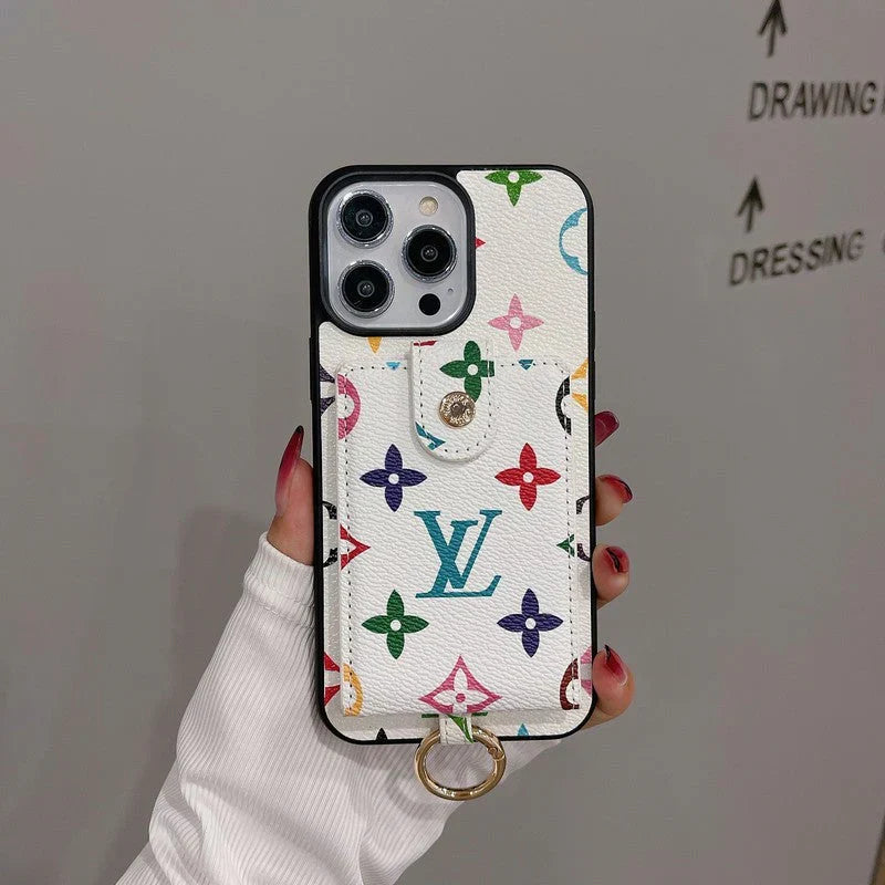 Lou Card Bag Classic Color iPhone Case