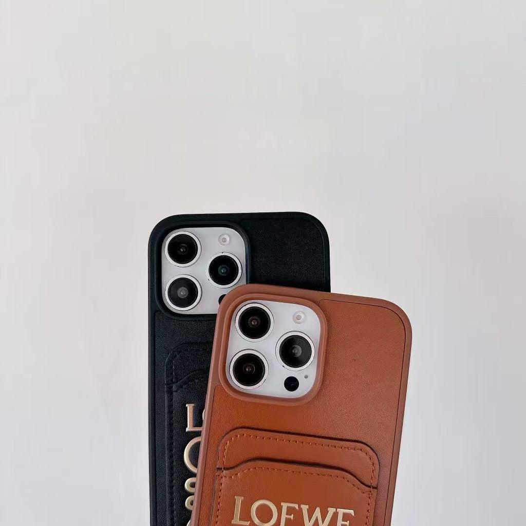 Gold Letters Design Phone Case For iPhone