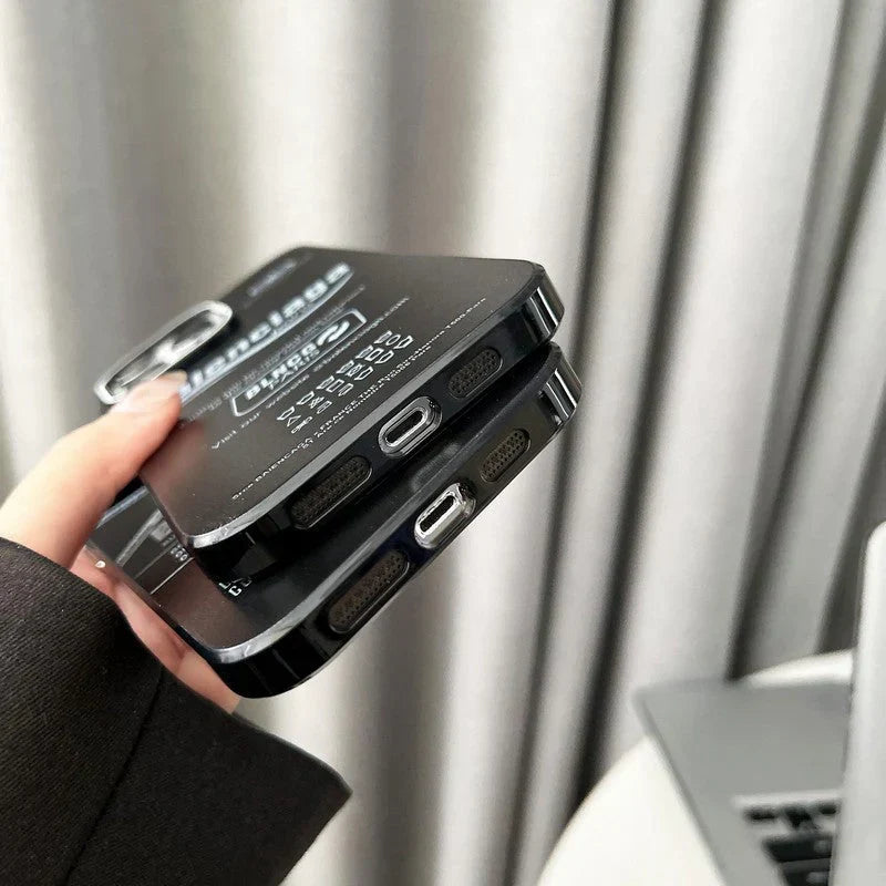 BB Black iPhone Case