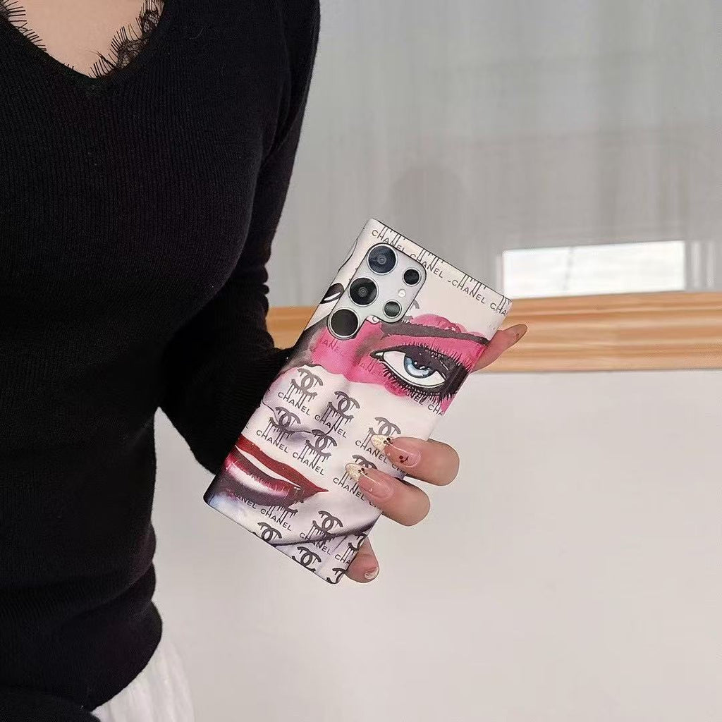 White Flowers Galaxy Case For Samsung