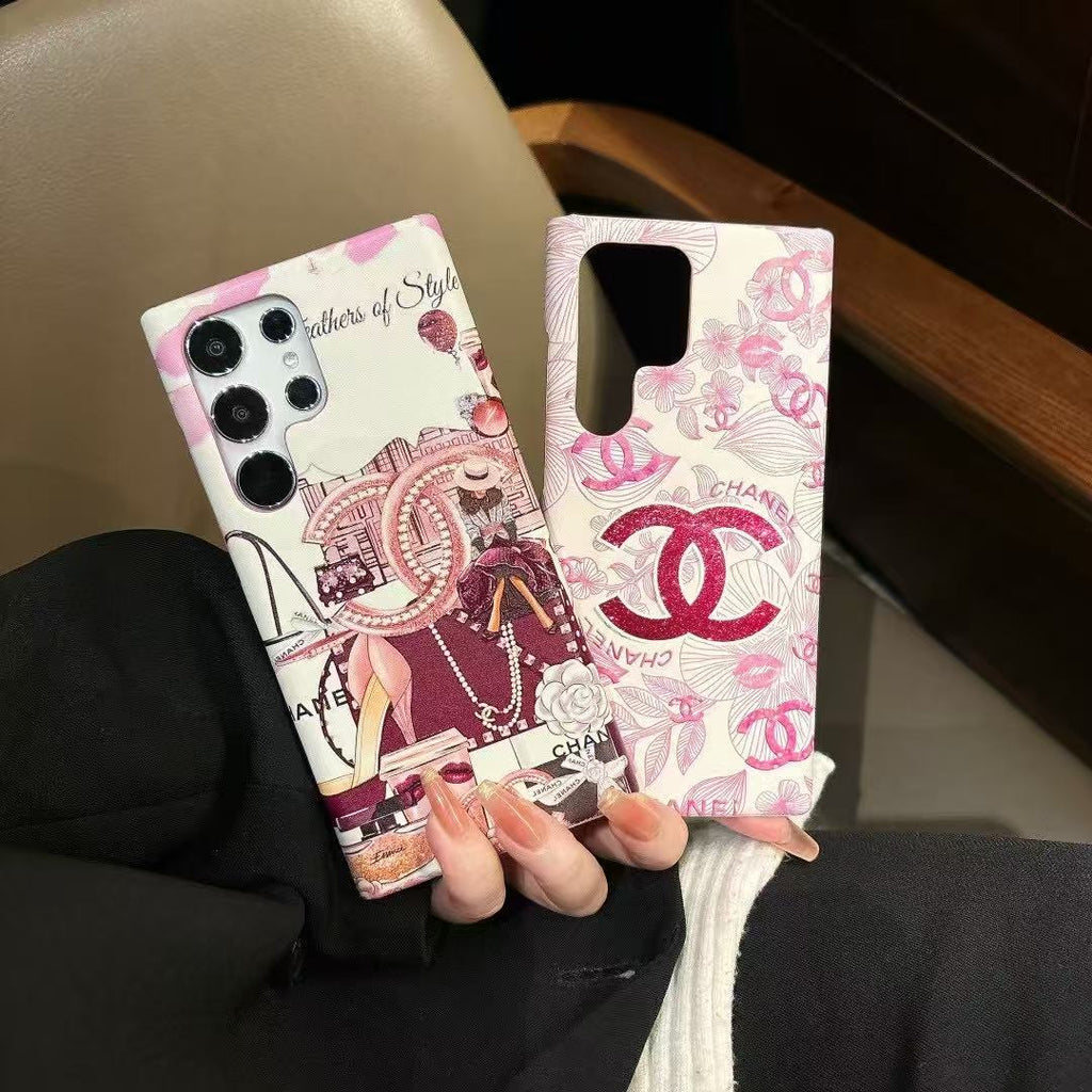 Girl Pink Galaxy Case For Samsung