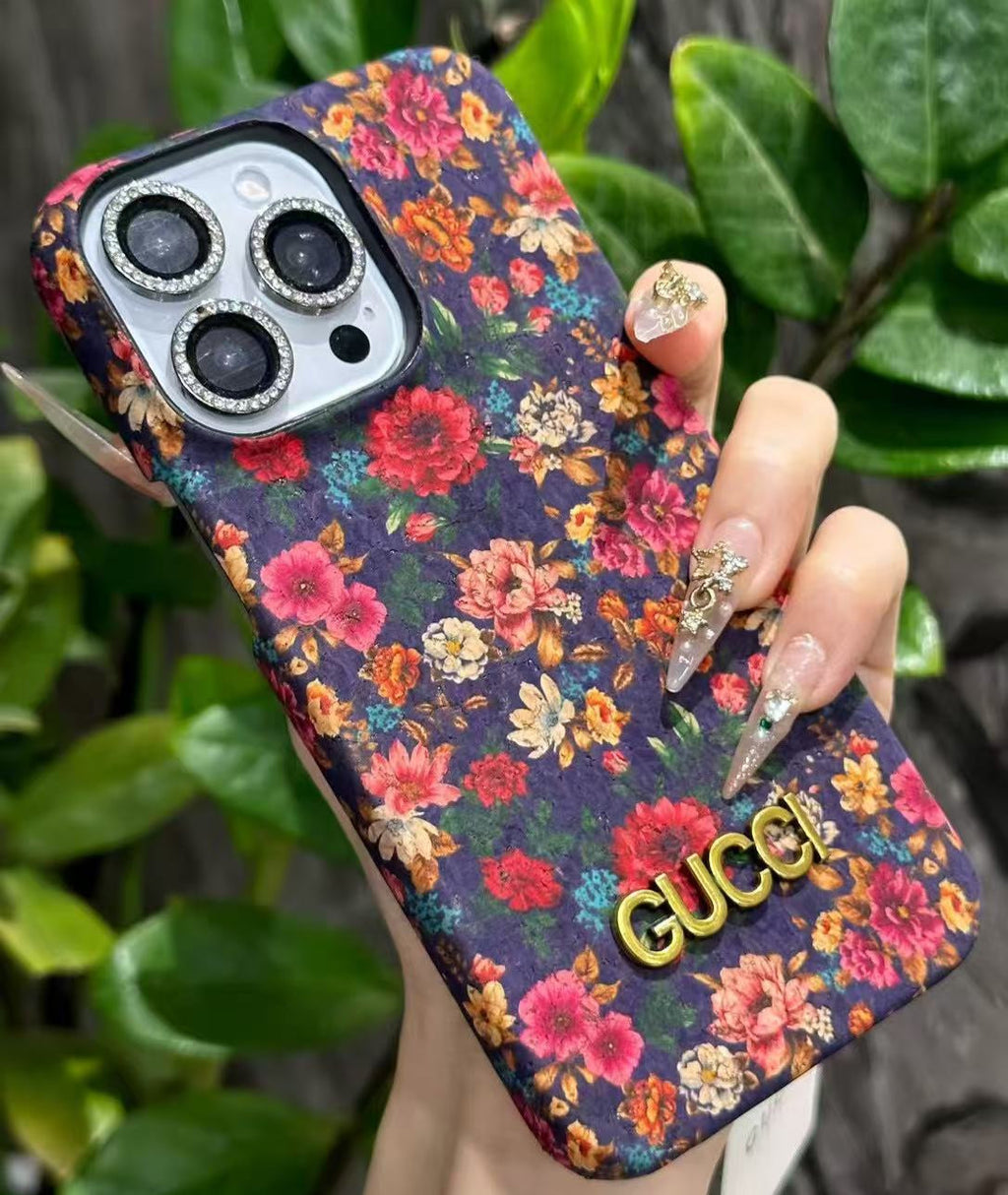 Flowers Purple Style Phone Case For iPhone