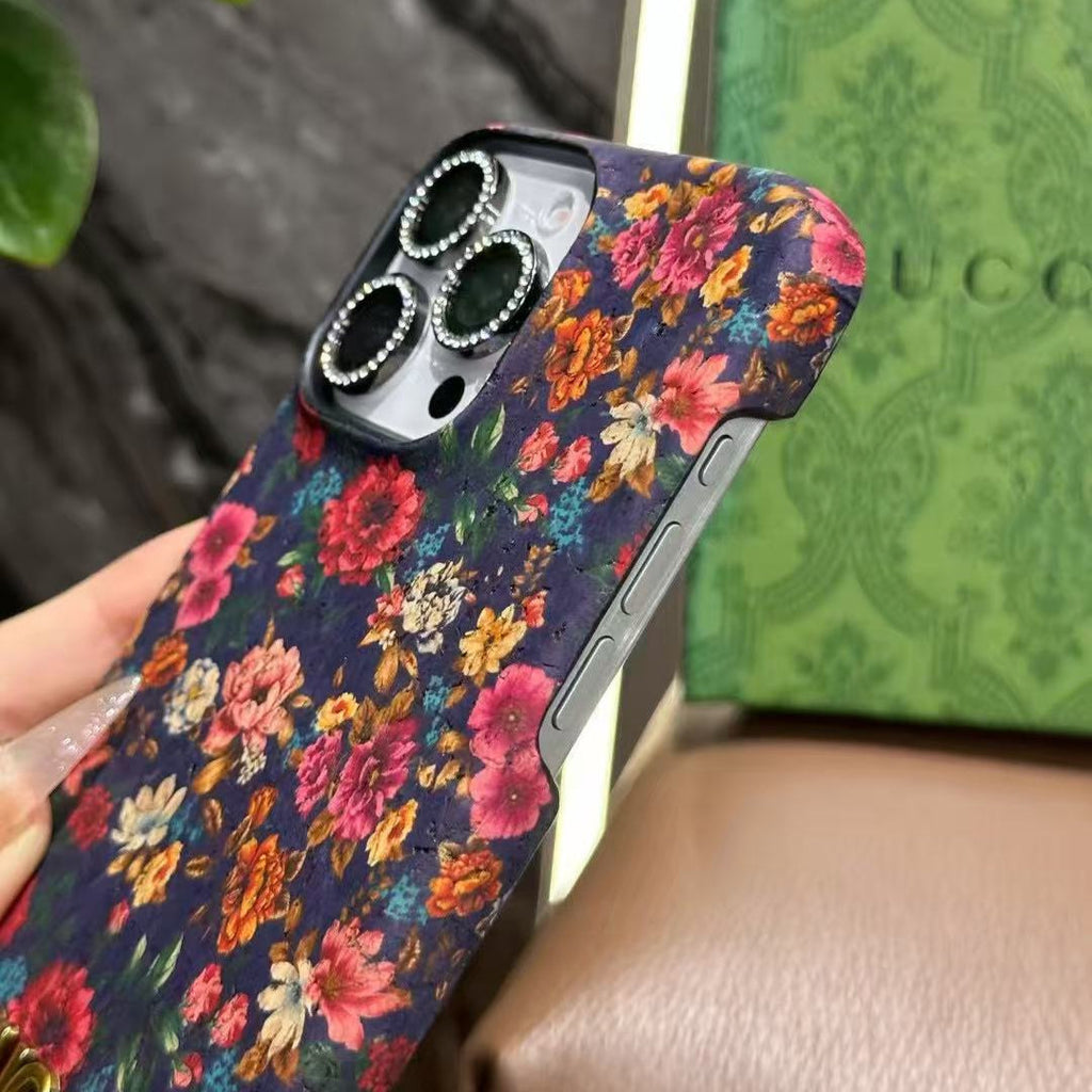 Flowers Purple Style Phone Case For iPhone