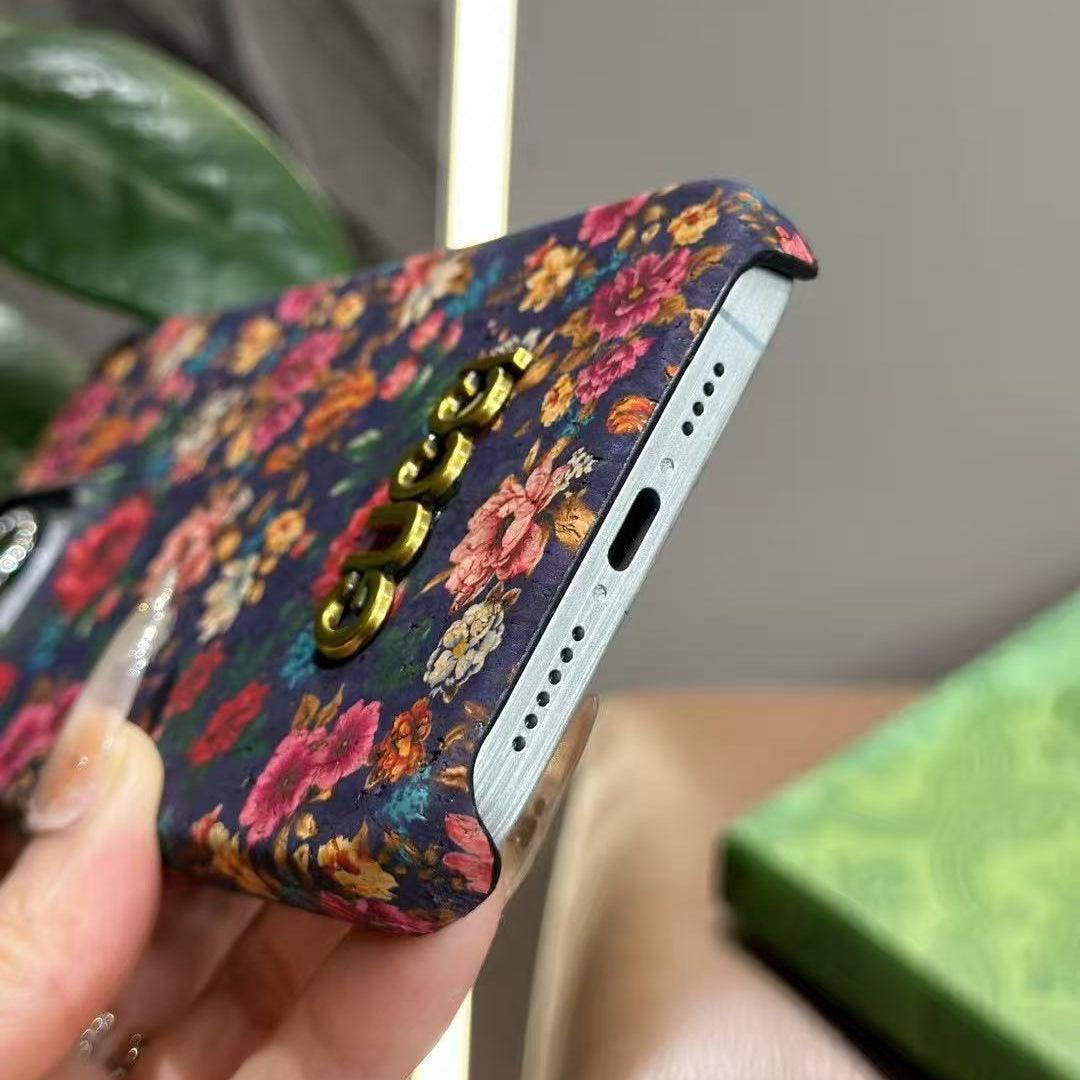 Flowers Purple Style Phone Case For iPhone