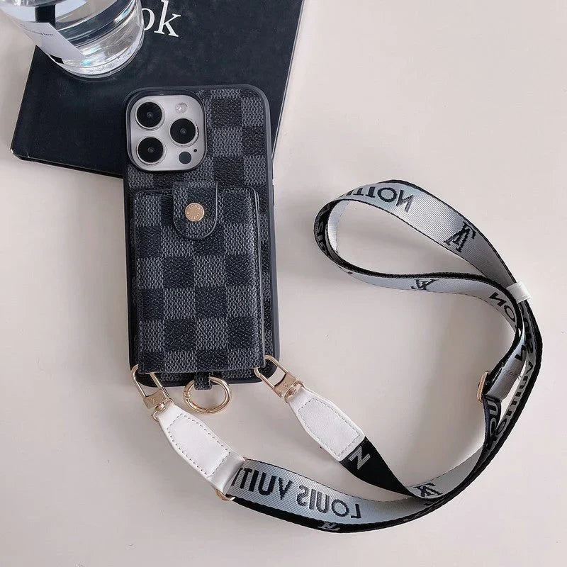 Lou Card Bag Classic Chain iPhone Case