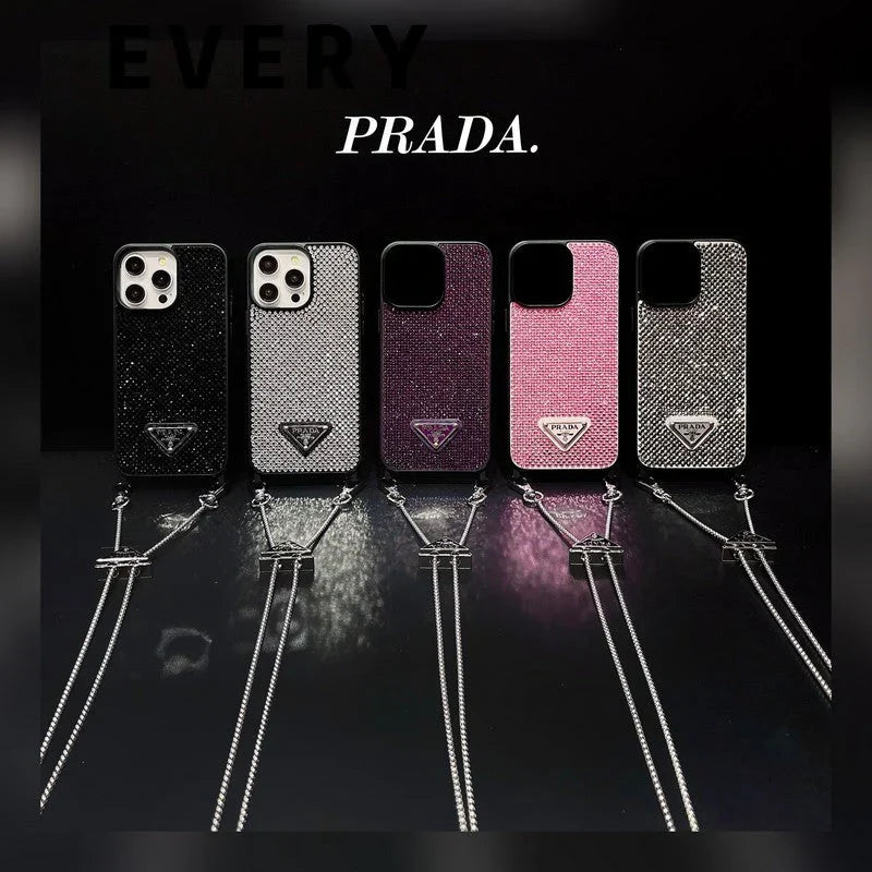Pra Crossbody Crystal iPhone Case