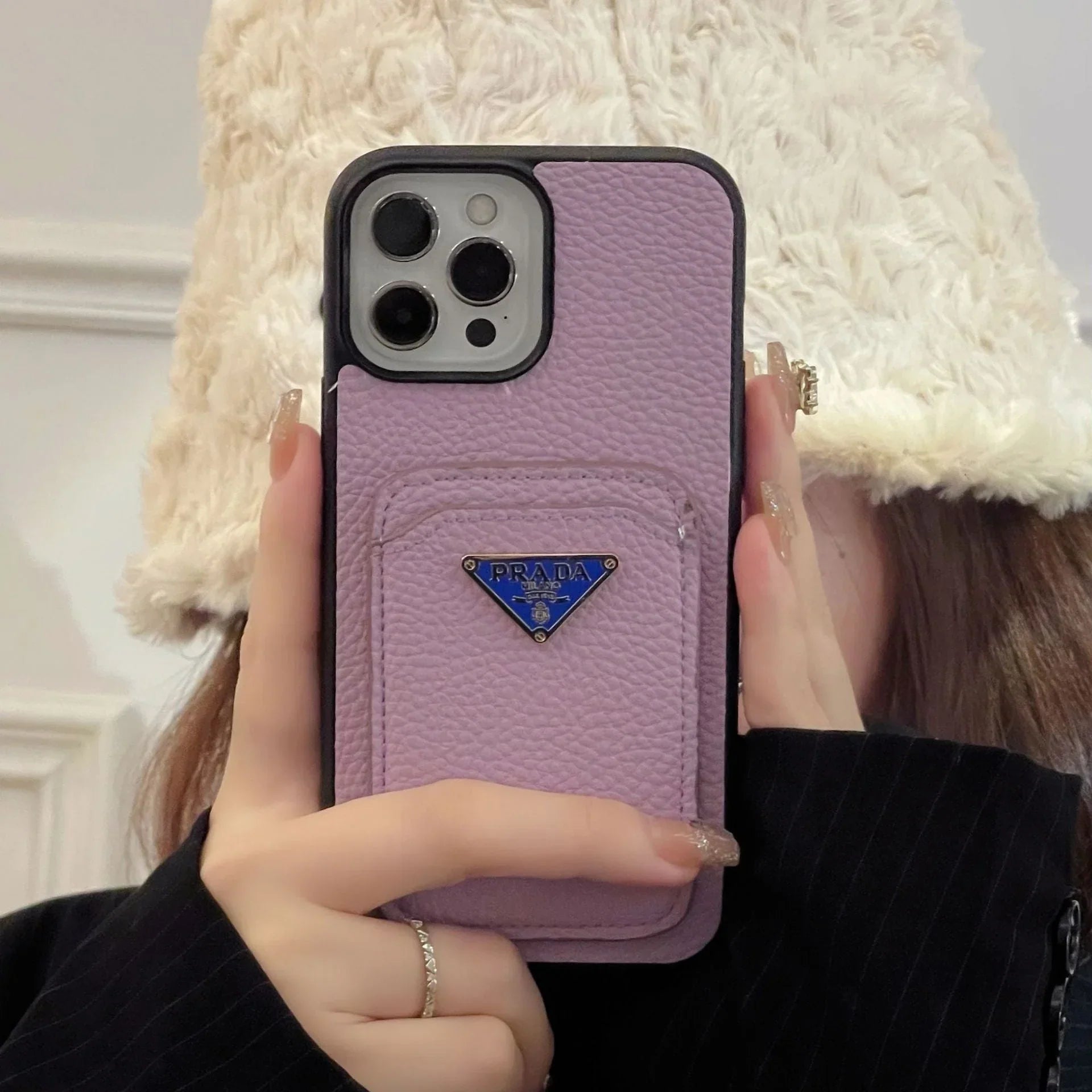 Pra Card Holder Color iPhone Case