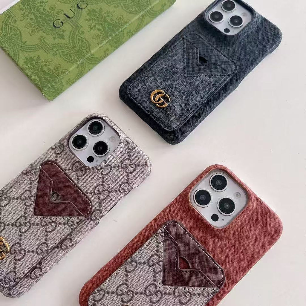 Full Card Holder Phone Case For iPhone