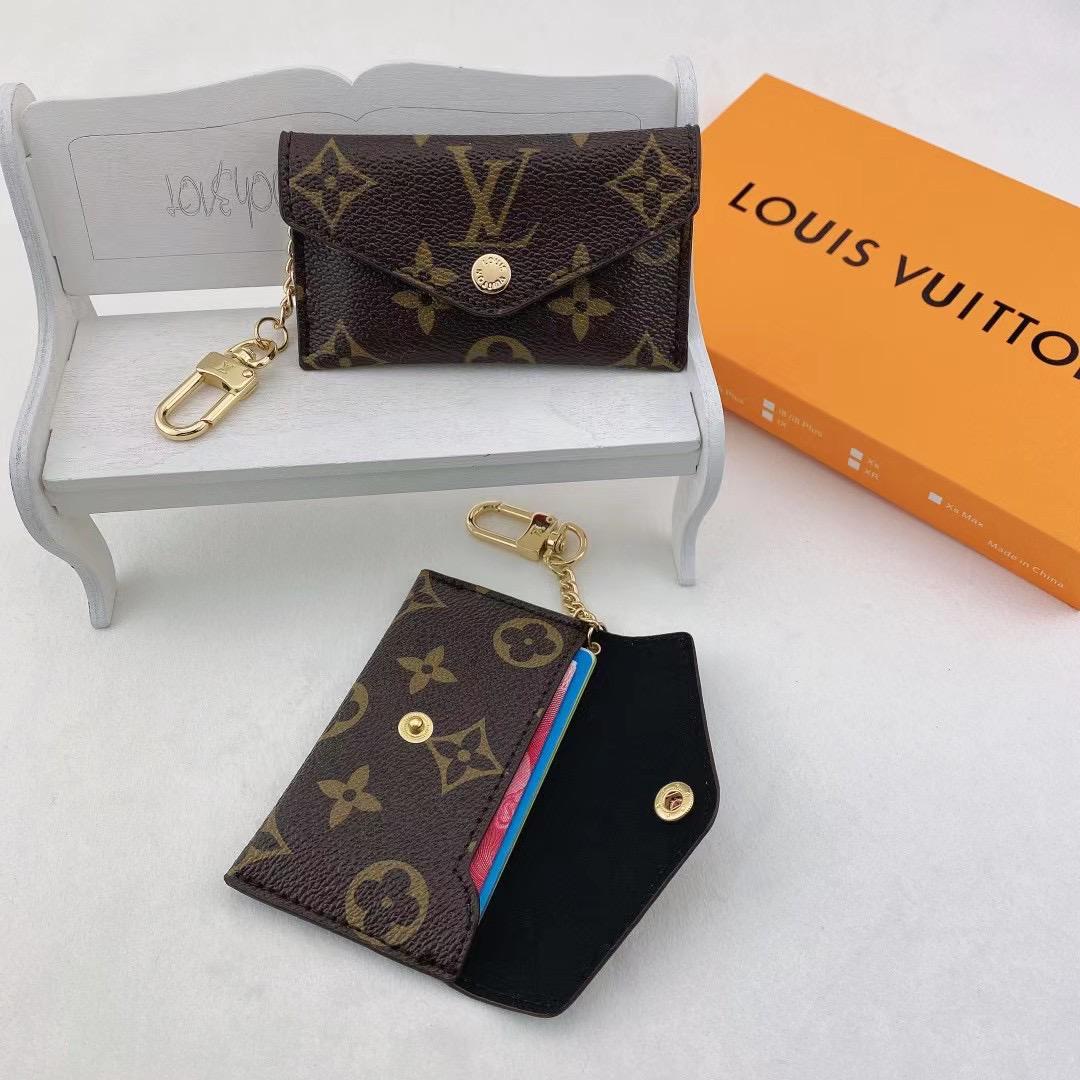 Colorful Keychain Card Pouch