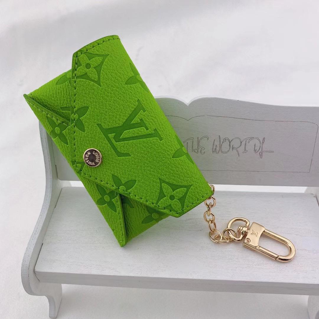 Colorful Keychain Card Pouch