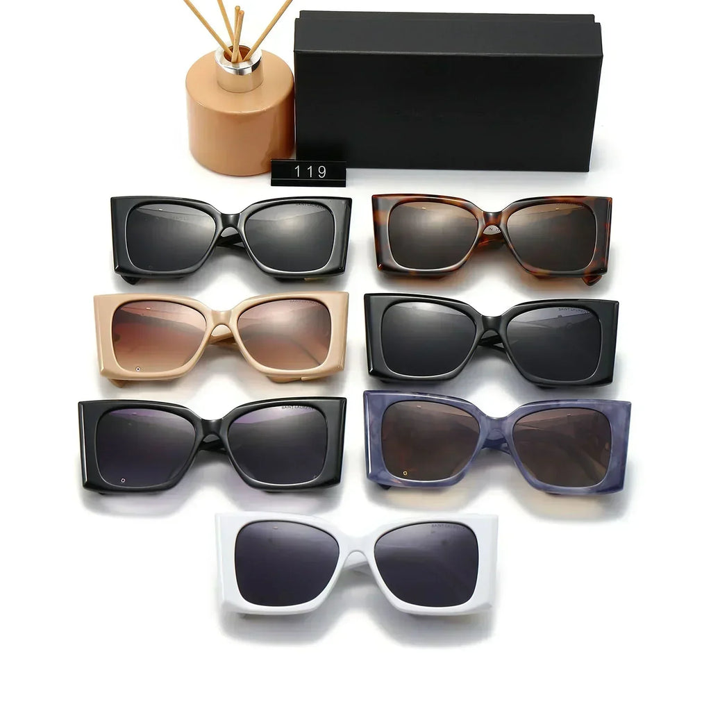 Luxury Large Frame Sunglasses Y-018s