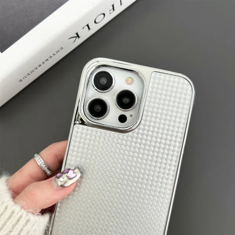 Lou Carbon Fiber Color iPhone Case