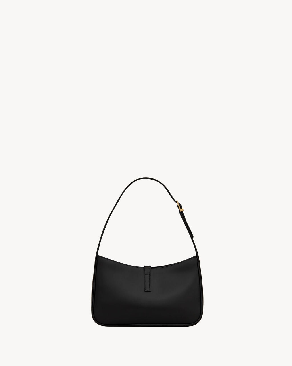 Saint Laurent Le 5 à 7 Patent Leather Hobo – Burgundy Elegance-1-2