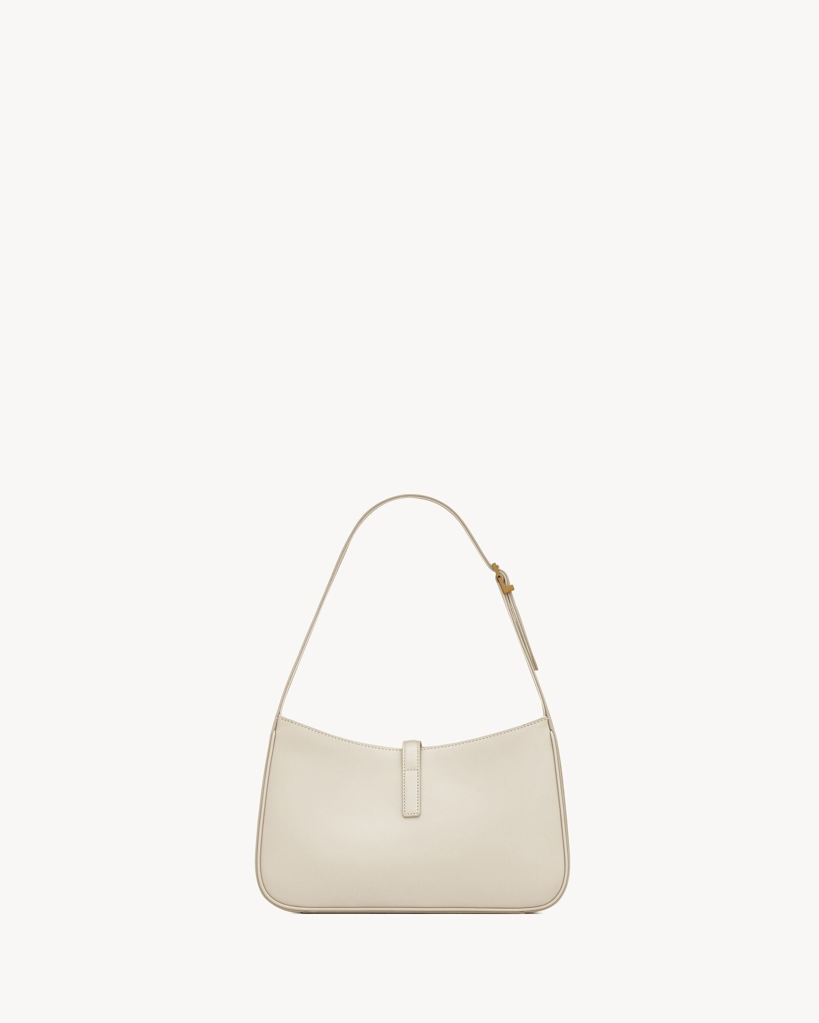 Saint Laurent Le 5 à 7 Patent Leather Hobo – Burgundy Elegance-1-2