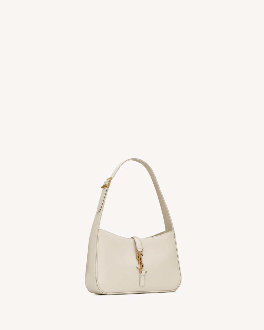 Saint Laurent Le 5 à 7 Patent Leather Hobo – Burgundy Elegance-1-2