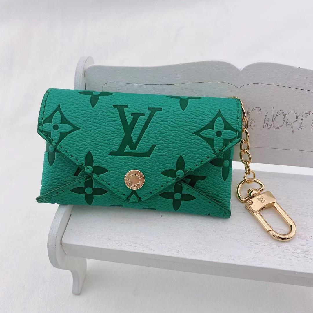 Colorful Keychain Card Pouch