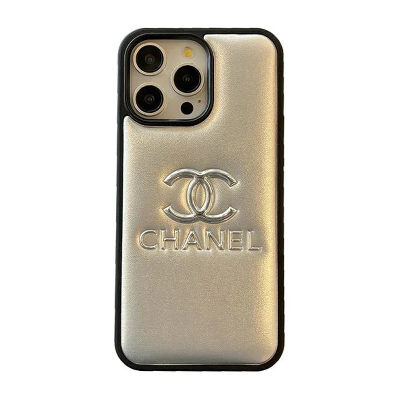 CC Leather iPhone Case