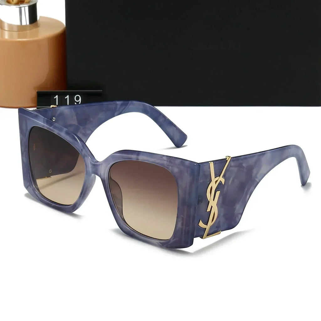 Luxury Large Frame Sunglasses Y-018s