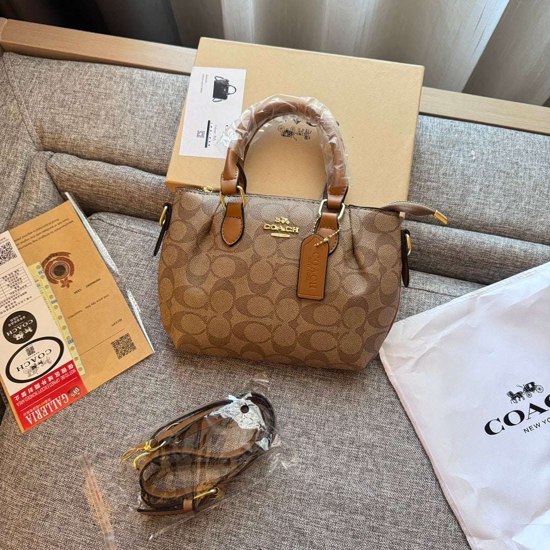 Luxe Texture Leather Handbag-1-2