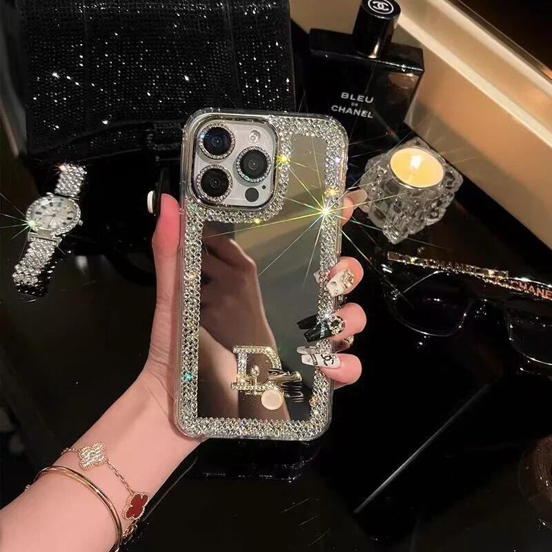 Glamorous Beauty Mirror iPhone Case – Makeup & Style On the Go!
