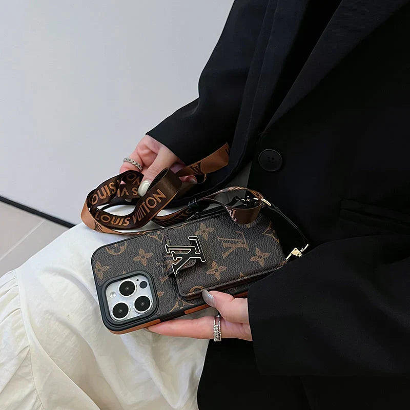 Lou Card Bag Chain iPhone Case