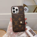 Summer Card Holder Phone Case For iPhone