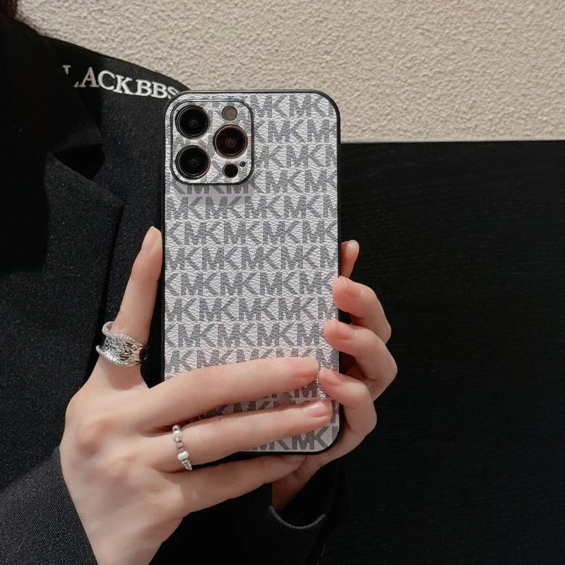 MK Leather iPhone Case