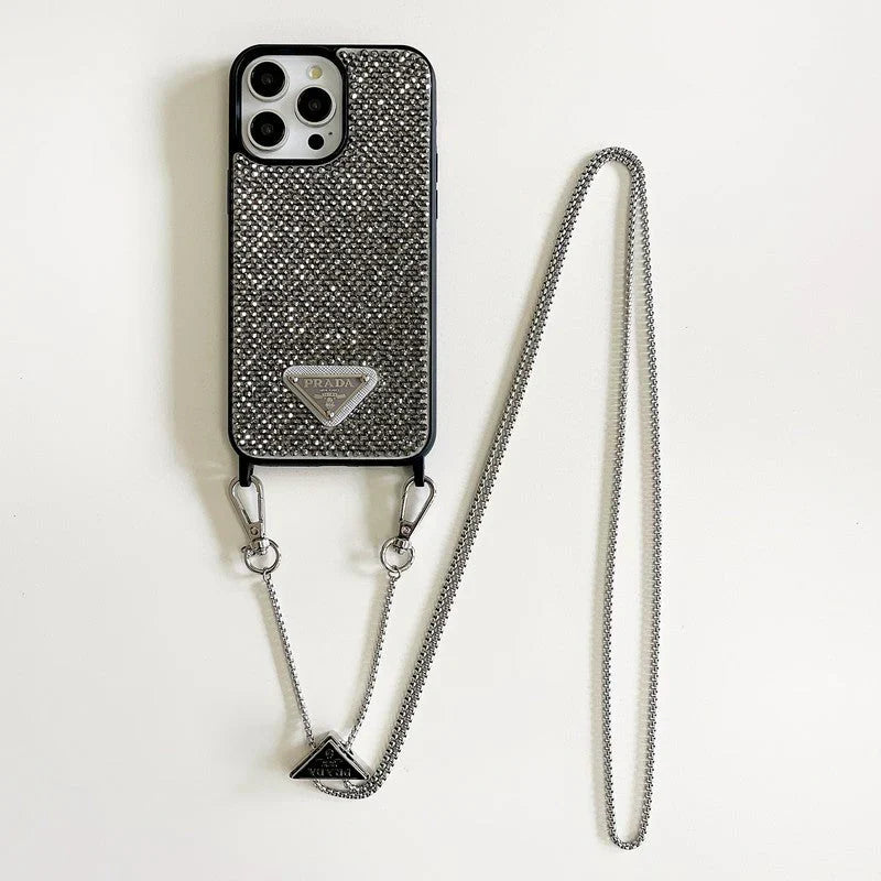 Pra Crossbody Crystal iPhone Case