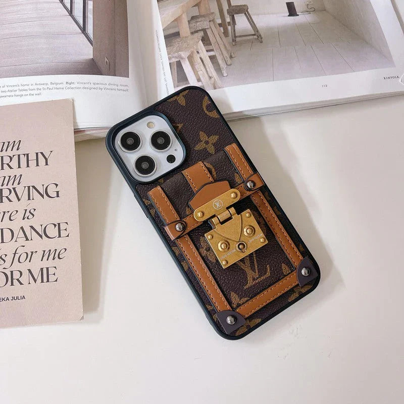 GG Lou Card Holder iPhone Case