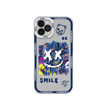 Blue Smile X Bear iPhone Case