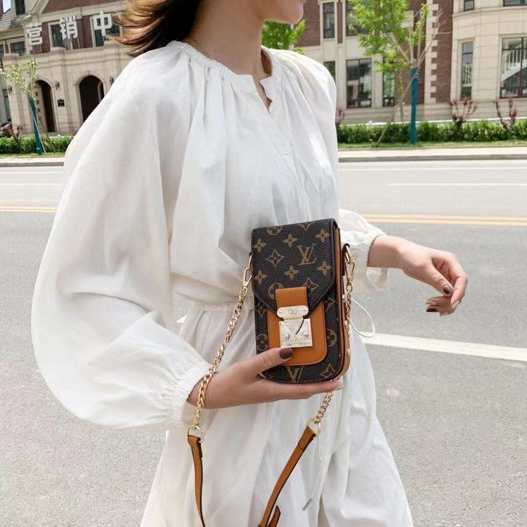 Crossbody Leather Phone Bag-1-2