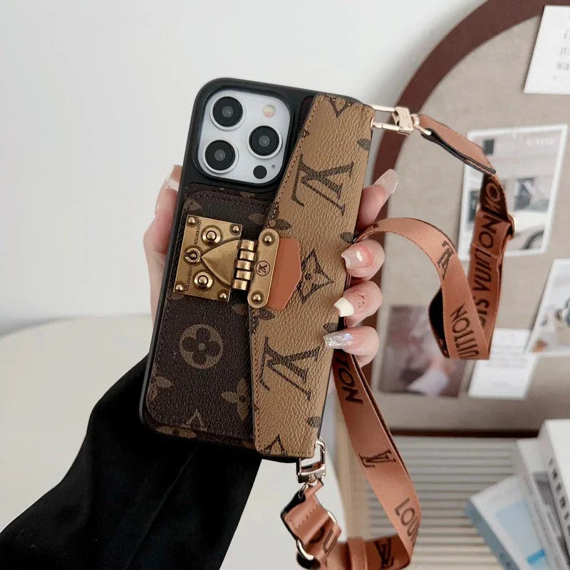 Lou Card Holder Chain iPhone Case