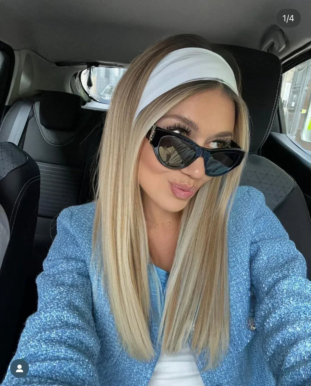 Luxury Large Frame Sunglasses Y-019s