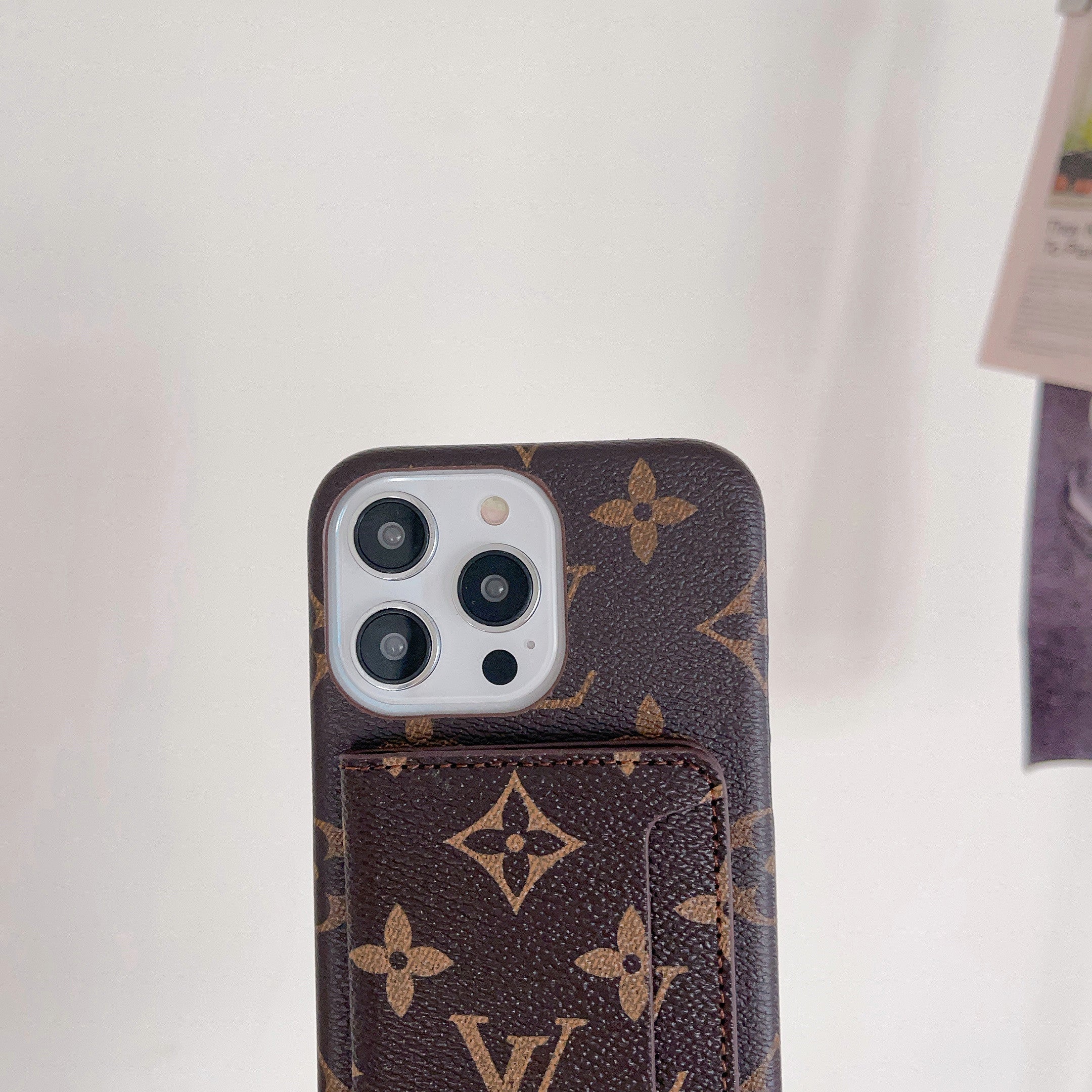 Lou Card Holder iPhone Case