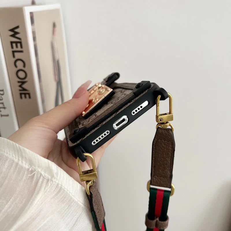 GG Card Bag Chain Classic iPhone Case