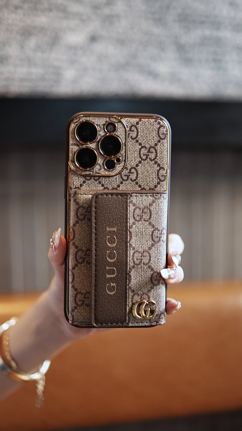 New Classic Luxury Card Holder Phone Case  02