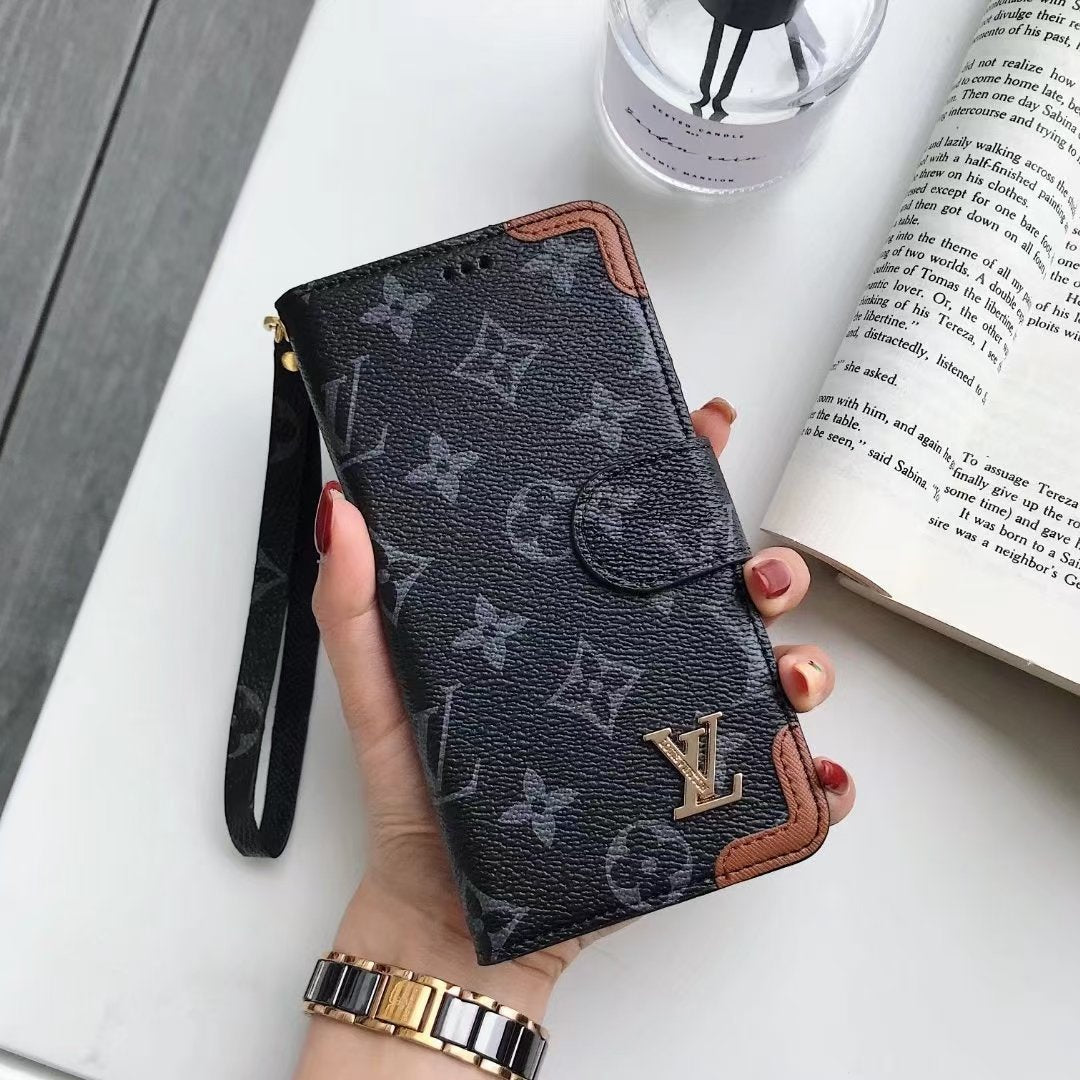 Leather Card Phone Case For iPhone