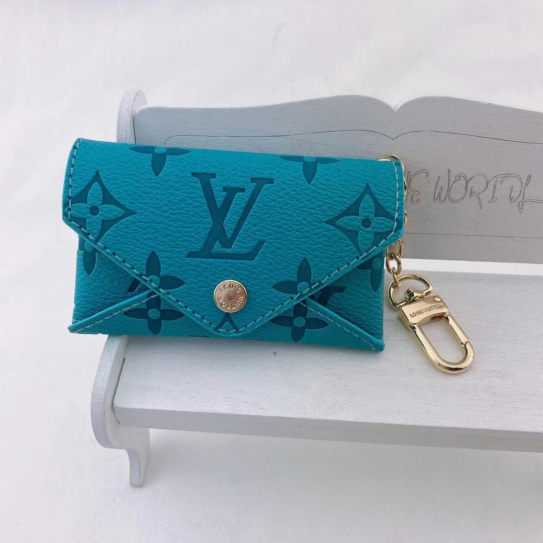 Colorful Keychain Card Pouch