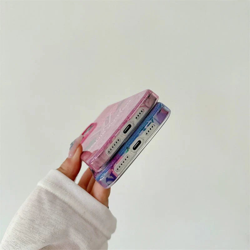 Lou Glitter iPhone Case