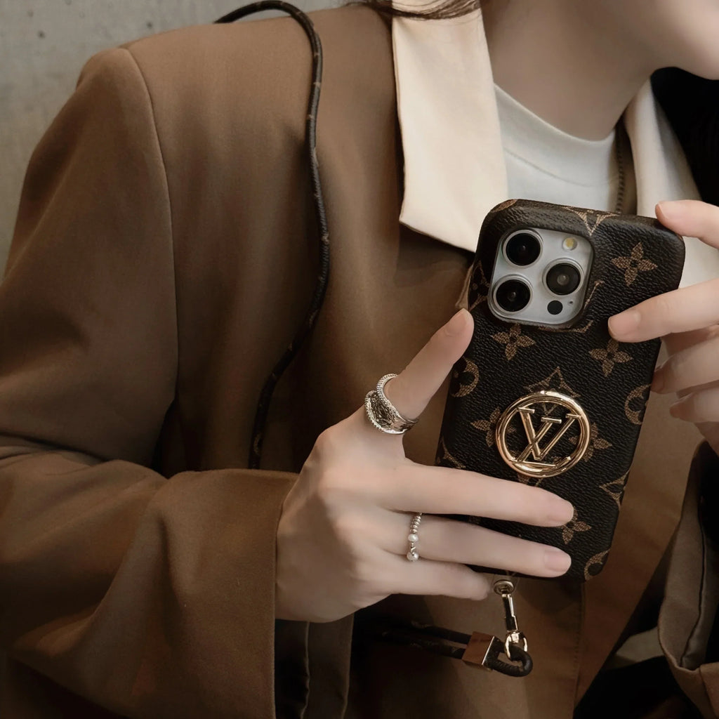 Lou Card Holder Chain iPhone Case