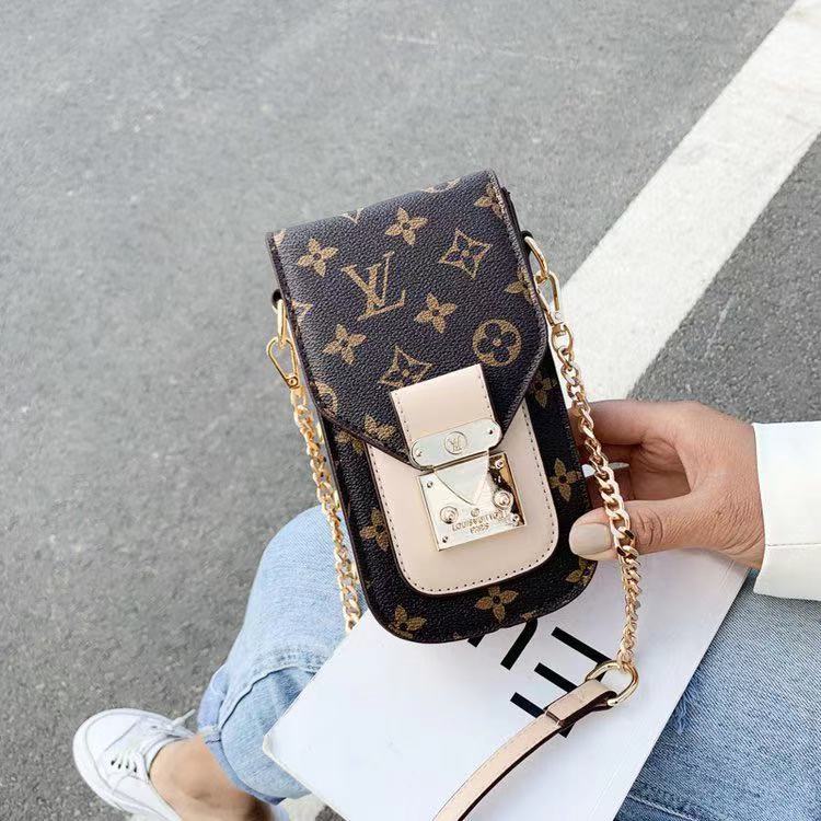 Crossbody Leather Phone Bag-1-2