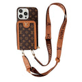 Lou GG Card Holder Chain iPhone Case