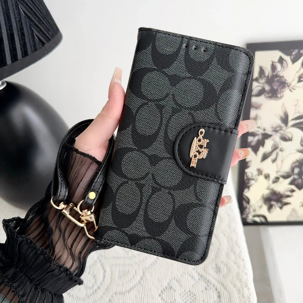 CCH iPhone Case  Leather Flip Case with Card Holder