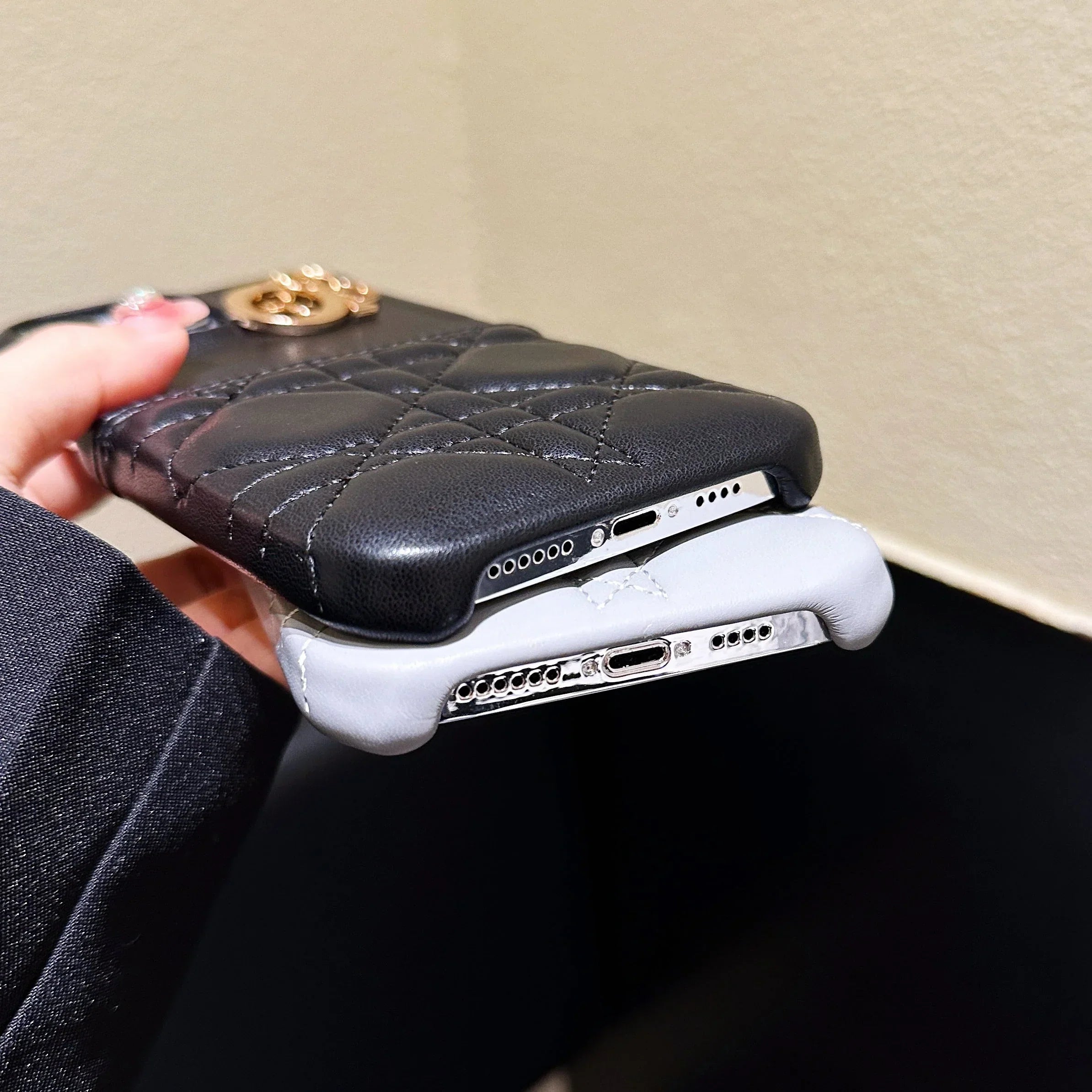 CD Leather iPhone Case